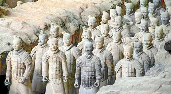 Xi'an Terracotta Warriors and ancient city wall, Shaanxi